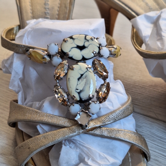 Giuseppe Zanotti Rhinestone Heels Shoes 🪆sz 7 - Picture 2 of 13